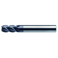 Solid carbide torus cutter 40° 5mm, R=1,0mm, Z=4 RockTec-52